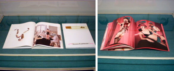 Dettaglio d’artist-book (2009) di Liana Zanfrisco, legata al progetto Like Me, esposta al Kunstverein Eisenturm Mainz.